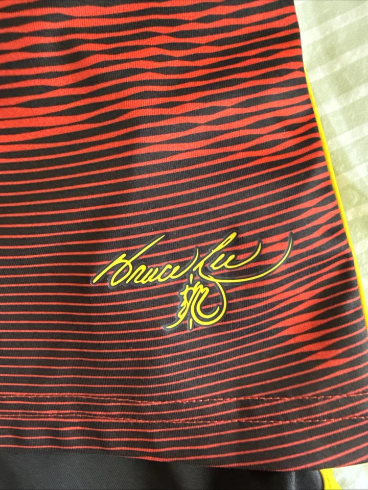 Men’s Adidas MLS Seattle Sounders "Bruce Lee" FC Away Jersey MLS Sz XL - Red - Image 3 of 4