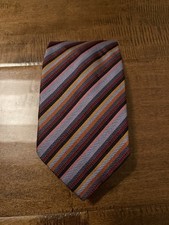 Altea Milano Made in Italy Silk Multicolor Striped Designer Men's Neck Tie