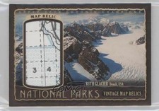 2018 Goodwin Champions Parks Vintage Map Relics 16/17 Denali National Park 04ib