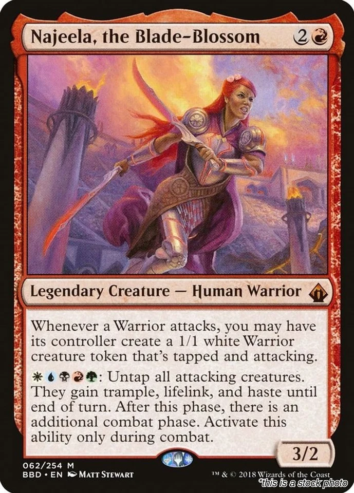 Najeela, the Blade-Blossom [BBD - 62] NM - Image 1 of 1