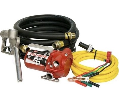 FILL-RITE  12-Volt 8 GPM 1/6 HP Portable Fuel Transfer Pump