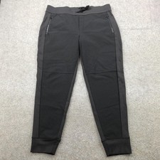 Athleta Pants Womens 16 Black Jogger Elastic Waist Zip Pockets Athletic Stretch