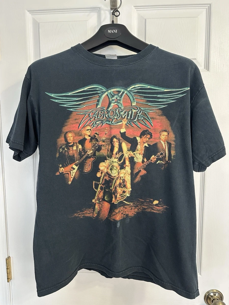 vintage aerosmith t shirt products for sale | eBay