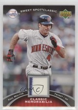 2007 Upper Deck Sweet Spot Classic Memorabilia Paul Molitor #CM-PM HOF pd6