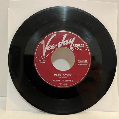 WADE FLEMONS - Easy Lovin' / Woops Now (1960) - 7'' Vinyl Record 45RPM - VG
