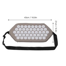 Acupressure Massage Belt Stress Reduce Pain Reduce Waist Acupuncture Mat For BLW