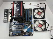 ASUS P7P55D-E Pro Desktop Motherboard LGA 1156 DDR3 SDRAM CPU Cooler Pre-owned