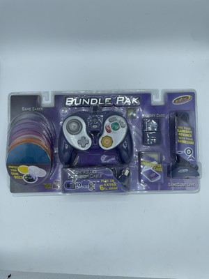 NEW Intec Nintendo GameCube Bundle Pak G-Force Controller Starter Kit Purple