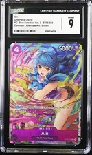 Ain ST05-002 CGC 9 Alternate Art Best Selection Vol. 3 One Piece Card