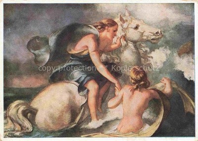 Happ Hans Kuenstlerkarte Thetis HDK Nr. 162