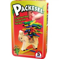 Schmidt Spiele 51235 Packesel, Mitbringspiel In Der Metalldose, 2 Bis 4 Spieler,