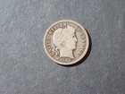 A Lot of one  silver Barber dimes dated  1905-S  Very Good Cond set RGR 570