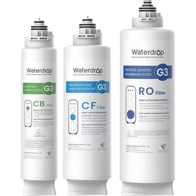 G3 Replacement Filter Replacement for WD-G3-W 400GPD RO System, Pack of 1 WD-G3-
