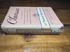 Clarissa or the History of a Young Lady by Samuel Richardson 1st Ed VG HC 1950