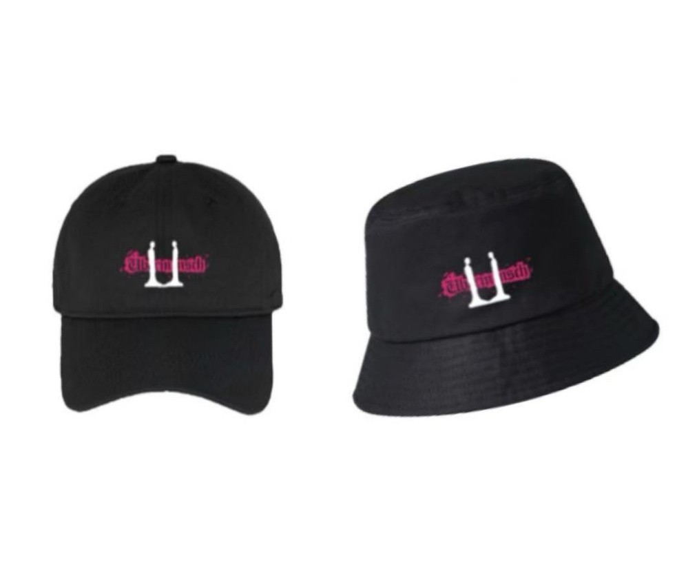 Kpop G-Dragon Ubermensch Black Baseball Hat Bucket Hat Hip Hop