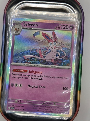 Pokemon Sylveon 040/131 Holo Rare Prismatic Evolutions Lightly Played