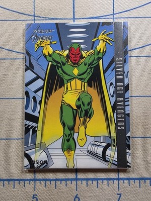 2022 Marvel Fleer Ultra Avengers - Vision #114 - Silver Age