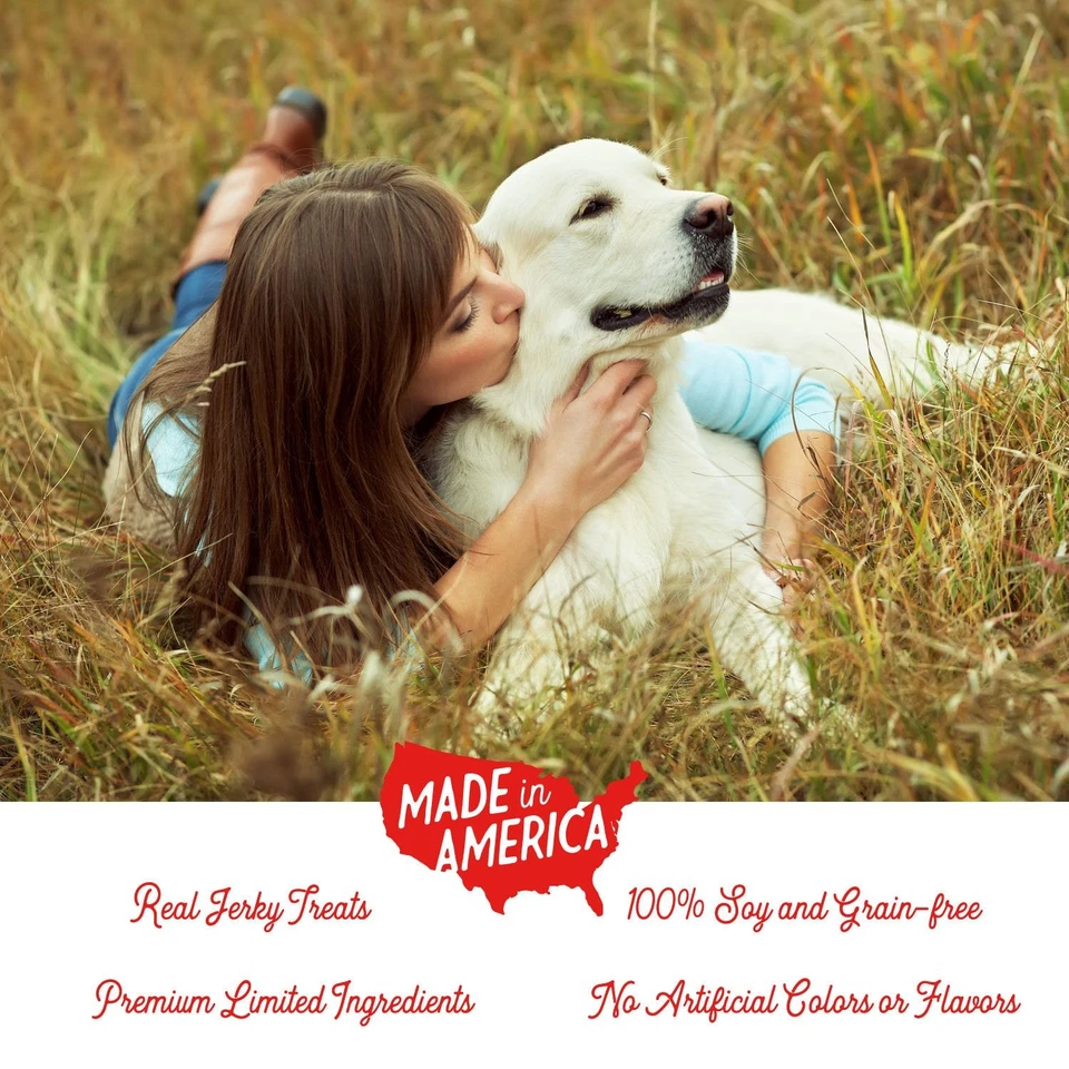 Hecho en Estados Unidos 3 libras. Golosinas suaves de pavo, batata, arándano cecina para perros Foto 4 de 4
