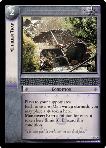 Ithilien Trap - Foil Lightly Played LOTR: The Two Towers (Foil)