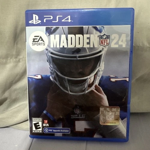 Madden NFL 24 Sony PlayStation 4 PS4 Football Sports Game 2023 E NTSC-U/C CIB EA