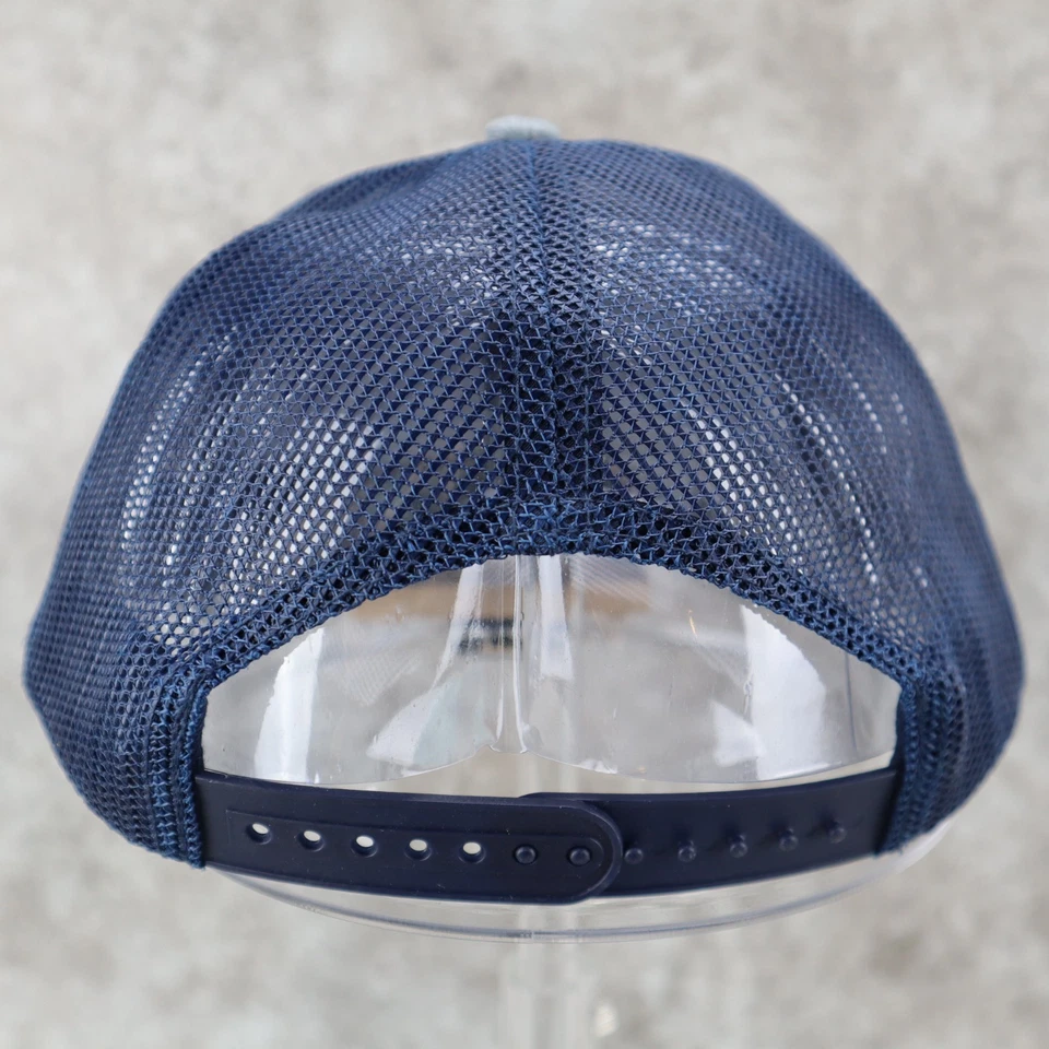 Sombrero de malla para exteriores Ibex gorra de pelota gris azul para hombre con tirantes ajustable Foto 4 de 4