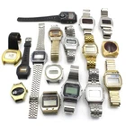 Vintage Seiko Timex Compu Chron Digital Quartz Wristwatches Lot of 16 #WB4513-4