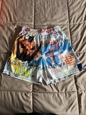 Asspizza Eric Emanuel Garbage Mesh Shorts Siz...