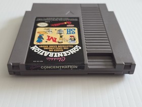 Classic Concentration Nintendo NES With Box Works