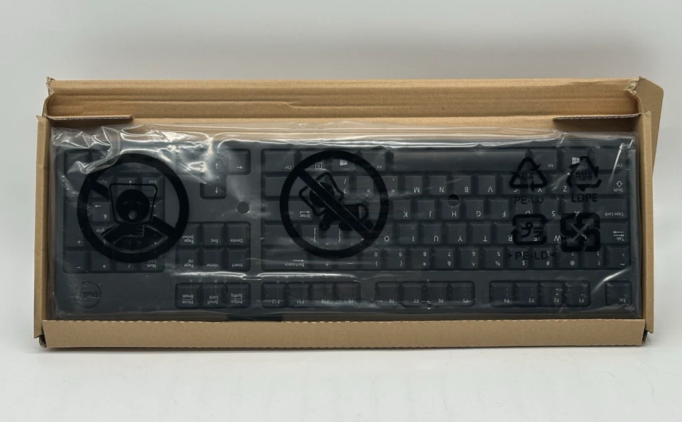 Dell KB212-B USB Quiet Key Keyboard - Black - Image 4 of 4