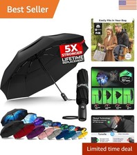 Compact Automatic Umbrella with Vibrant Designs: Ultimate Wind Protection