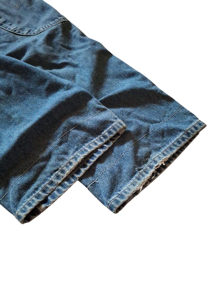 VTG Y2K Levi's Red Tab Wide Leg 10Y Denim Jeans Red Tab Drop Pocket JNCO Style - Image 3 of 4