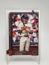 2025 Topps Update Series #US174 Christian Koss (RC)