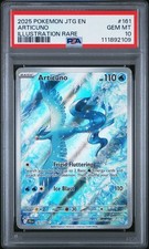 Pokemon Articuno Journey Together Illustration Rare #161 PSA 10 Gem Mint on eBay