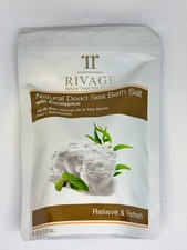 RIVAGE Natural Dead Sea Bath Salt Eucalyptus Muscle Relief Soothing Jordan 250g