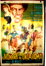 OKLAHOMA JOHN ! RICK HORN ! orig1SH movie poster 1965 WESTERN SPAGHETTI