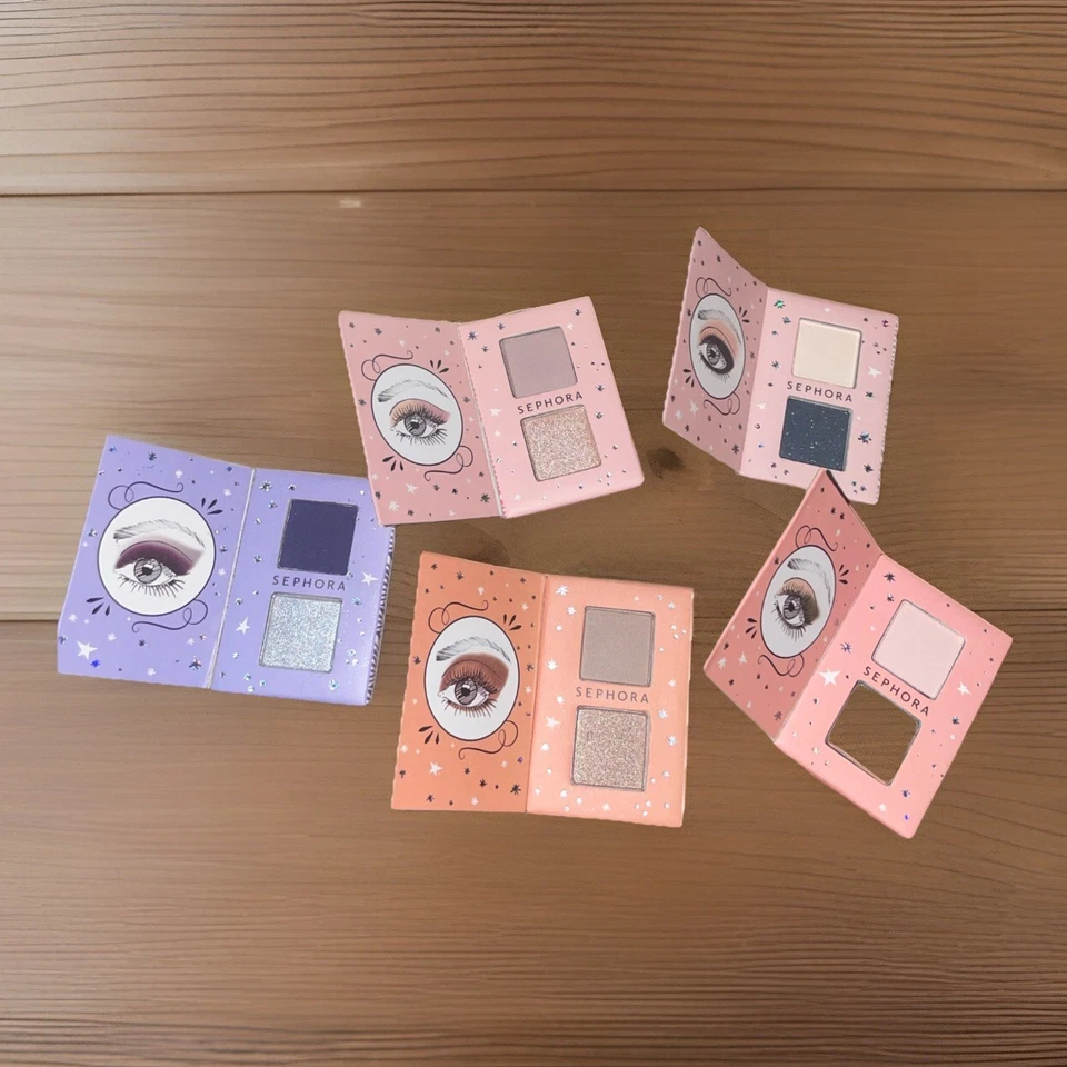 SEPHORA Color Wishes 5 Sombra de Ojos Mini Paletas Set Edición Limitada Nuevo en Caja Foto 3 de 4