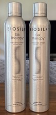 New 2 Pack BioSilk Finishing Spray Silk Therapy 10 oz Hair Spray Natural Hold
