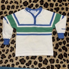 Vintage OshKosh B  Gosh 3 Toddler Striped T Long Sleeve Snaps 2007