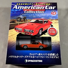 Deagostini Japan 1/43 American Cars Collection #14 1969 Pontiac GTO "The Judge"