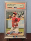 2018 Topps Update Series SHOHEI OHTANI #US1 (RC)  Pitching Red Jersey PSA 10