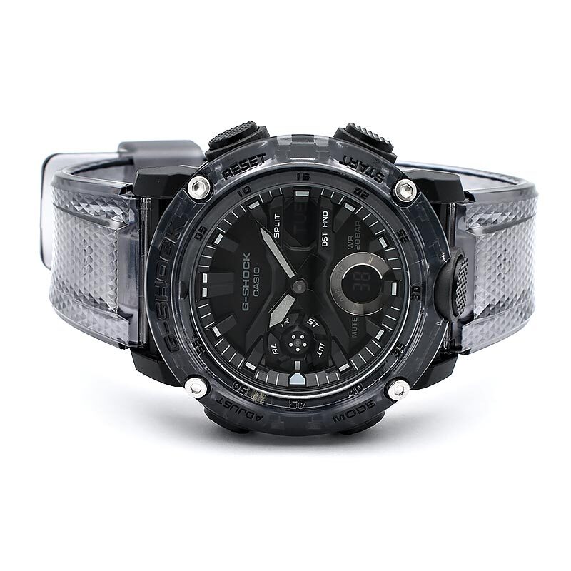 CASIO G-SHOCK GA-2000SKE-8AJF Skeleton Series Carbon Case