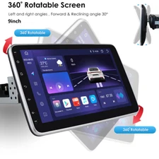 9in WiFi Android 1GB+16GB Car GPS Multimedia Player Rotatable Screen Navigation