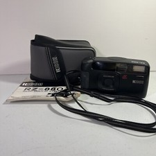 Vintage RICOH RZ-880 multi AF 35mm film Camera w/38-80mm macro lens UN-TESTED