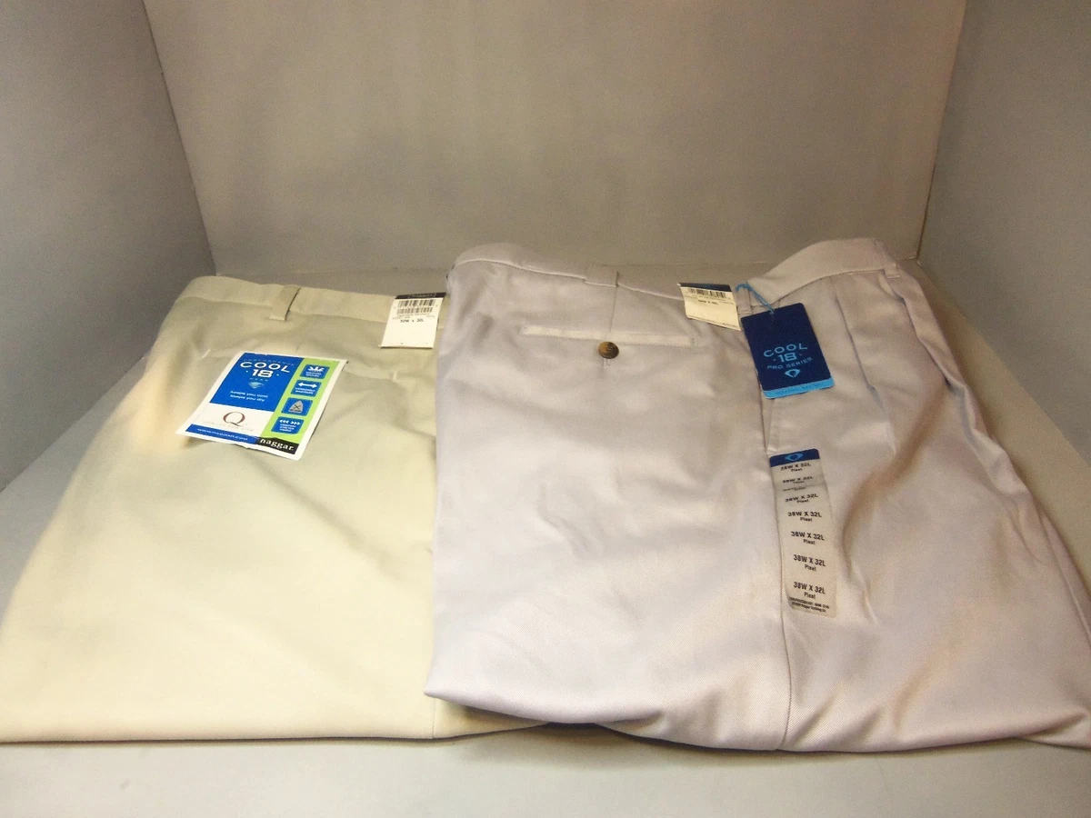 Haggar cool 18 pleated pants sale