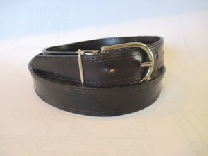 eel skin belt