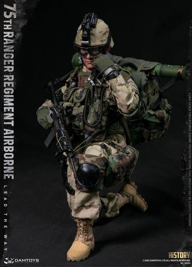 DAMTOYS 75th RANGER REGIMENT AIRBORNE Military 78094 Scale 1 DAMTOYS 75th RANGER REGIMENT AIRBORNE Military 78094 Scale 1