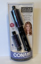 Conair Curling Hot Air 1 1/2 1 Brush Volume Series NEW Black Purple