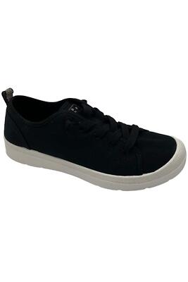 Skechers BOBS Beyond OPM Recycled Vegan Canvas Slip-Ons Black