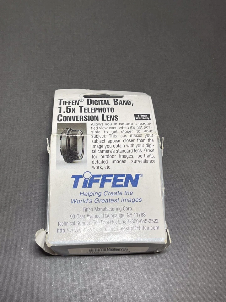 Tiffen Telephoto Converter 1.5X 37mm Auxiliary Lens + Case. - Image 4 of 4