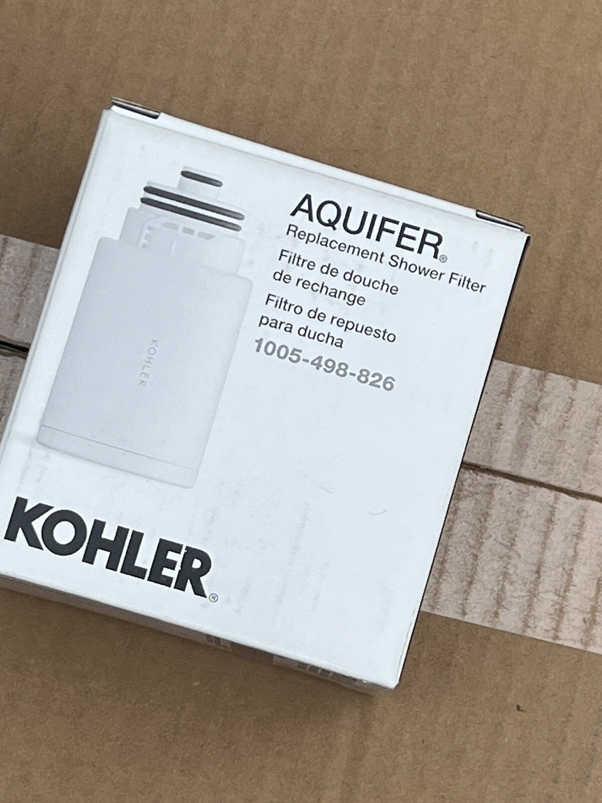 Kohler Aquifer Replacement Shower Filter for R24162 or Showerhead